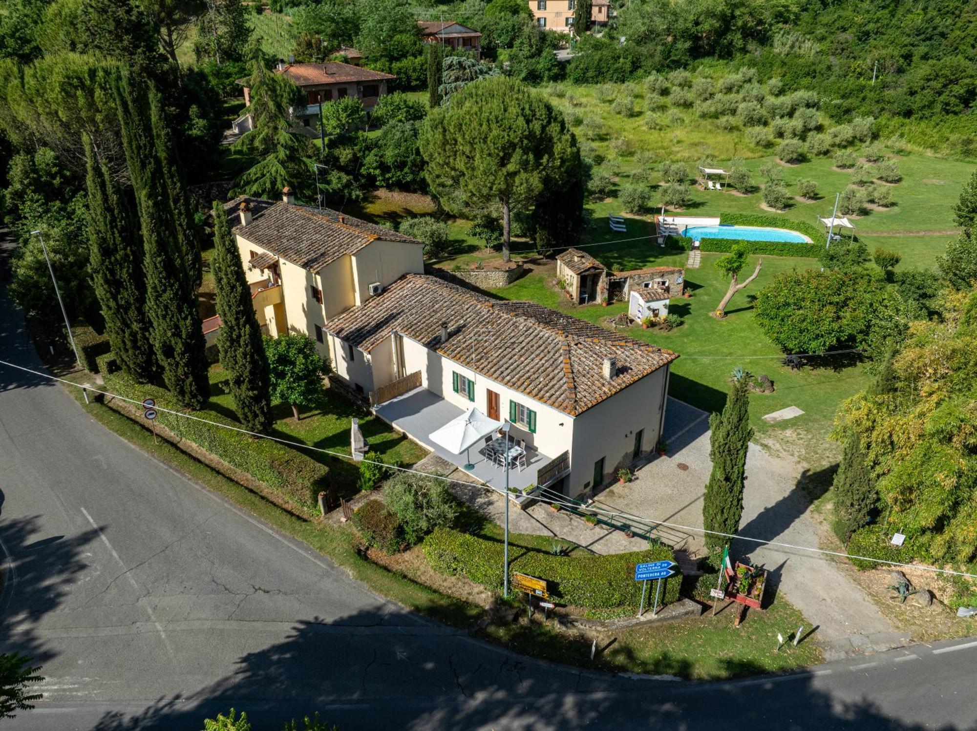 Molino Del Prato Apartment Volterra Exterior foto